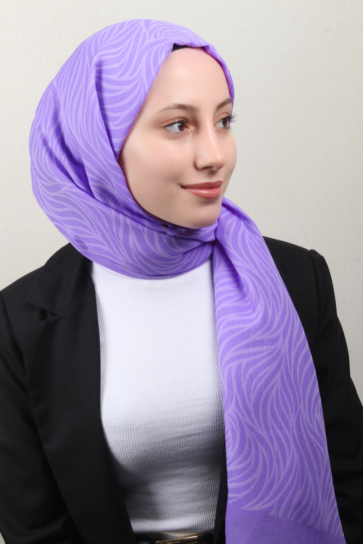Armine Ultralıght Şal 3111-18 Leylak