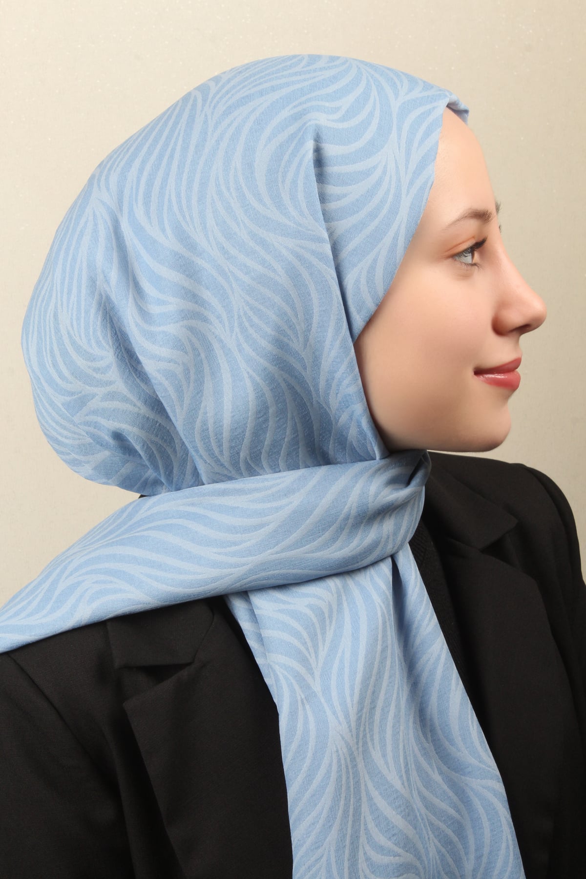 Armine Ultralıght Şal 3111-21 Bebe Mavisi