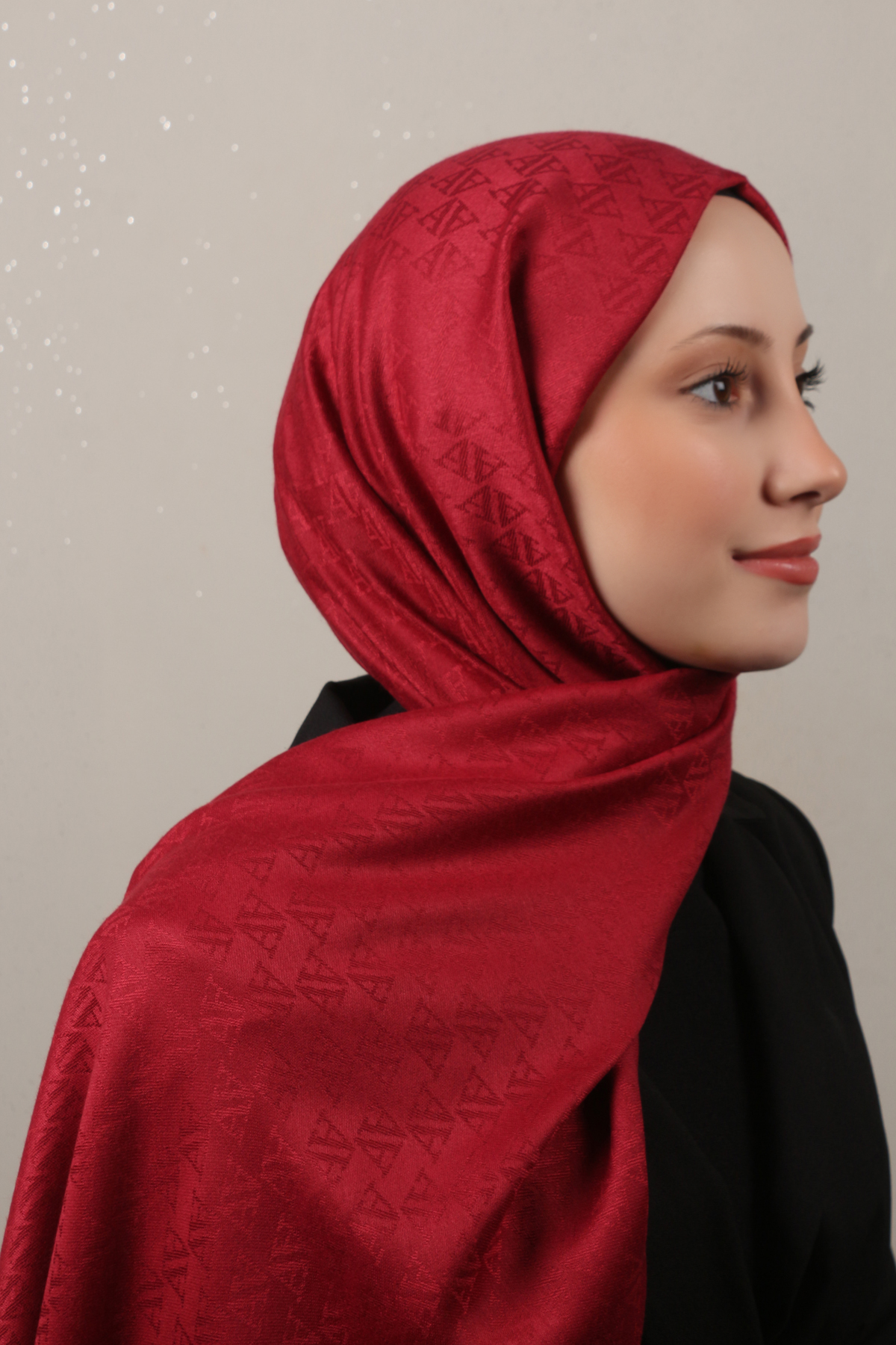 Armine Viscon Şal 3114-11 Kırmızı 