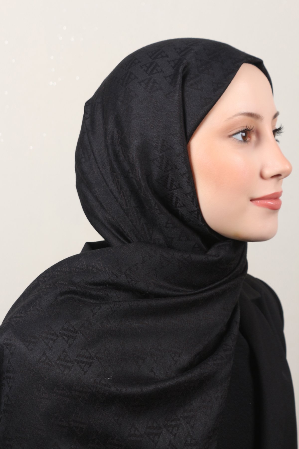 Armine Viscon Şal 3114-5 Siyah 