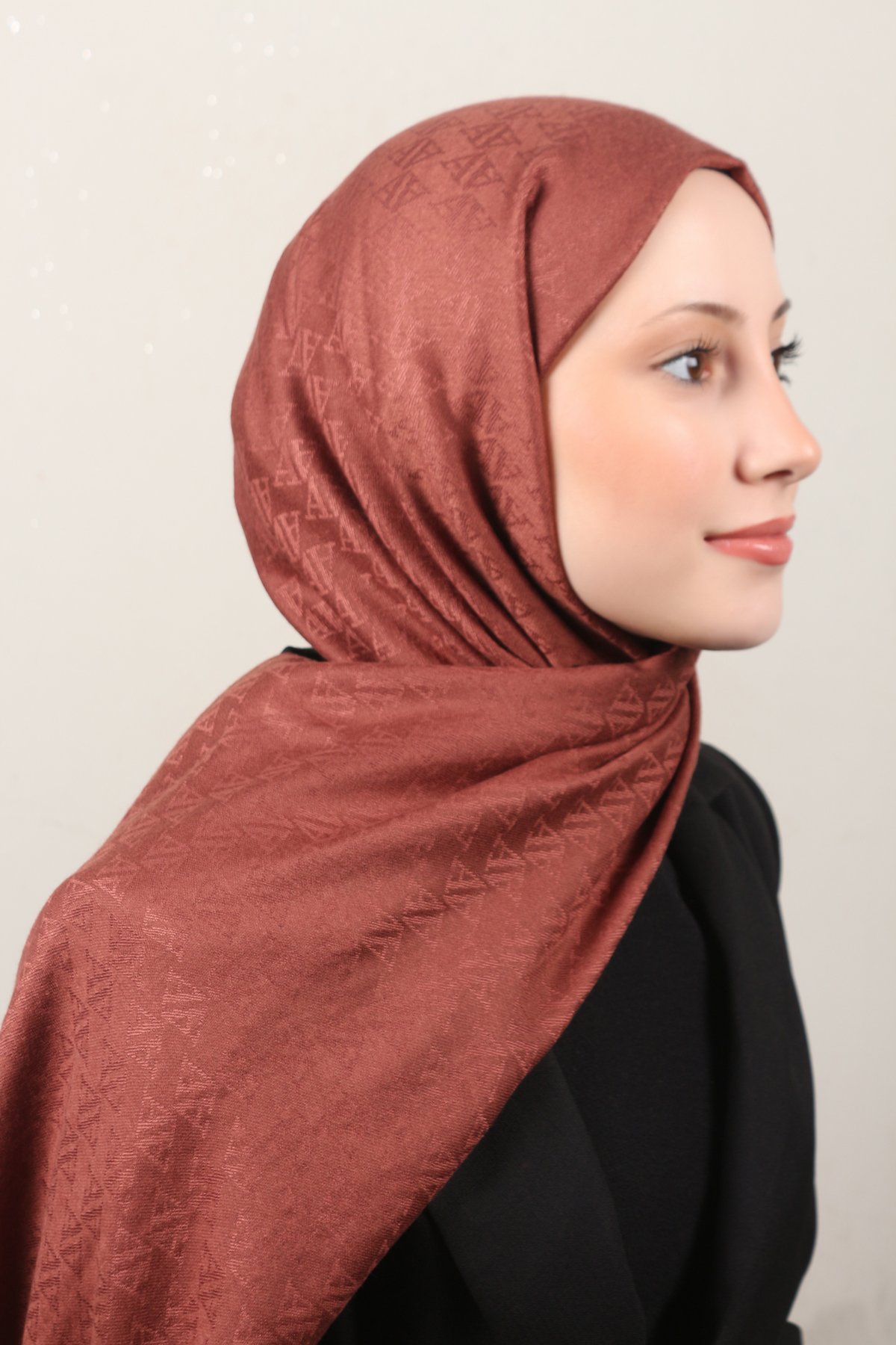 Armine Viscon Şal 3114-6 Kiremit 