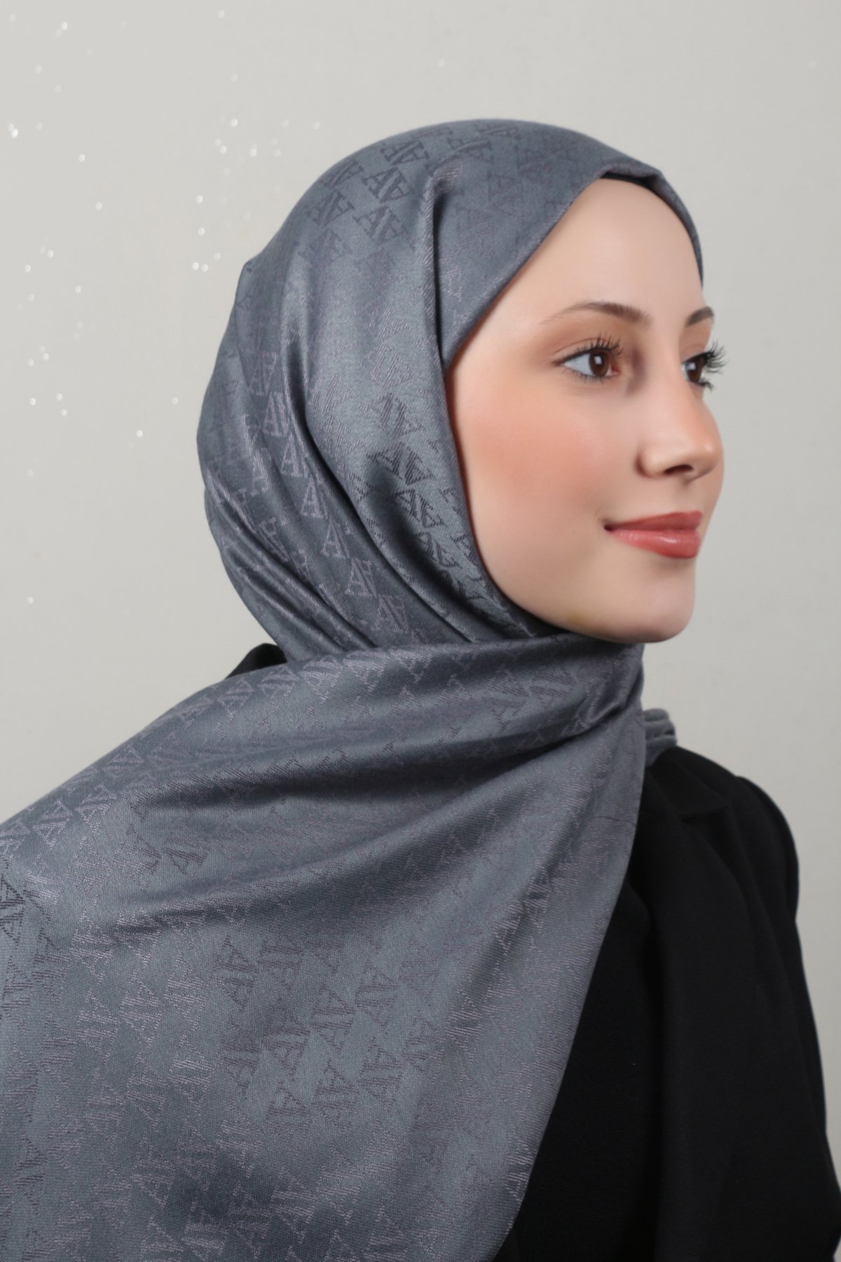 Armine Viscon Şal 3114-9 Gri 