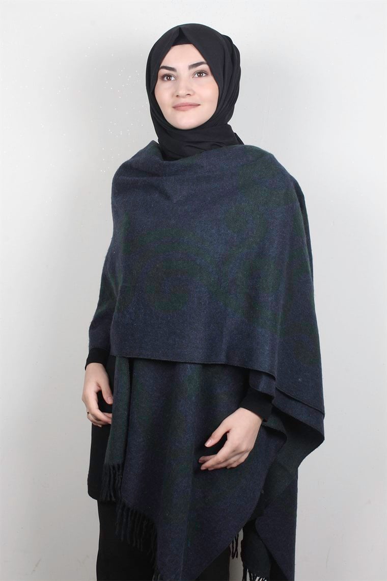 Armürlü Panço 509-0024-140 Lacivert-Yeşil