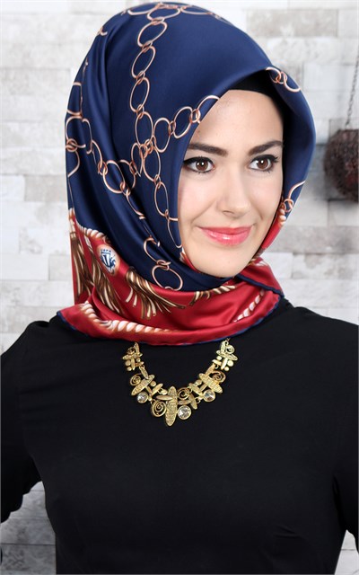 102-0020-04 U.S POLO ASSN EŞARP LACİVERT