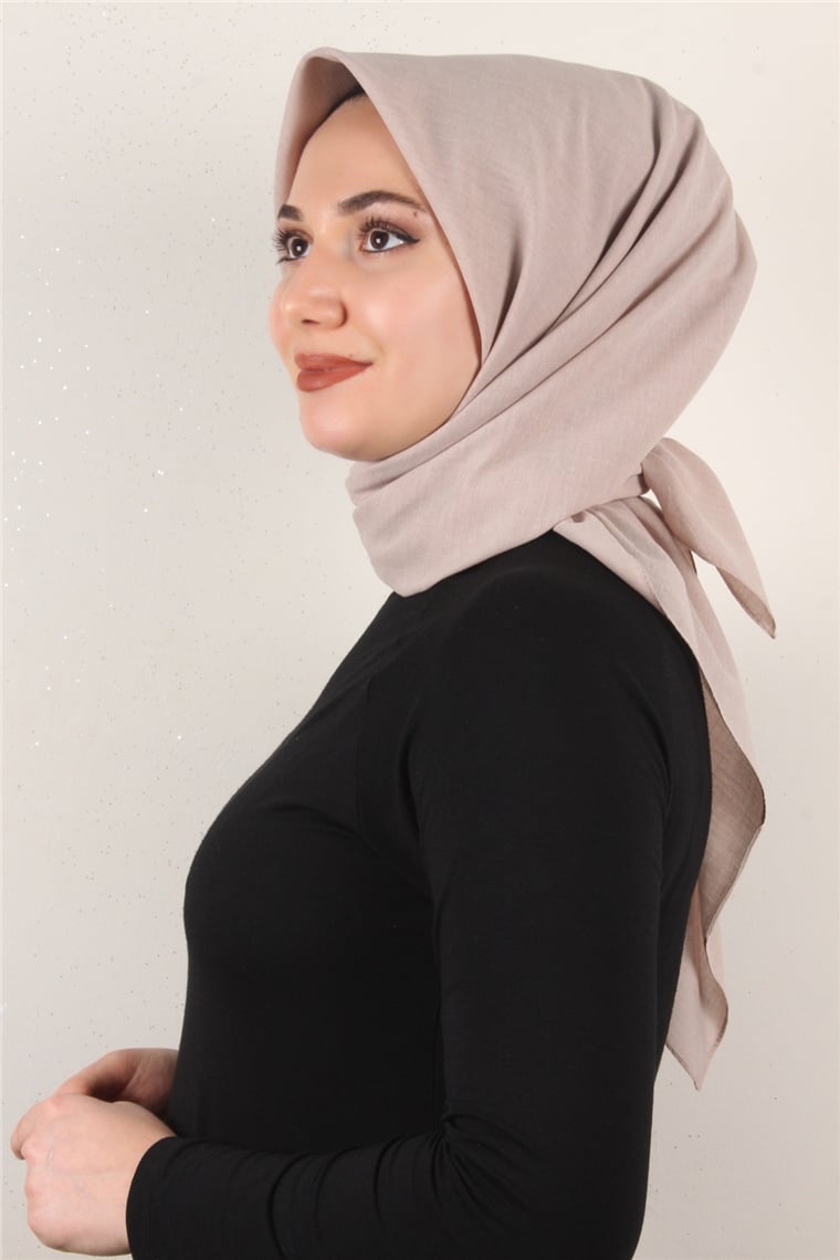 Bambu & Coton Eşarp 3087-14 Bej