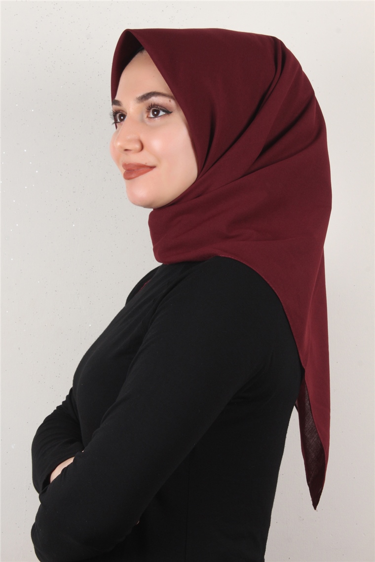 Bambu & Coton Eşarp 3087-20 Bordo