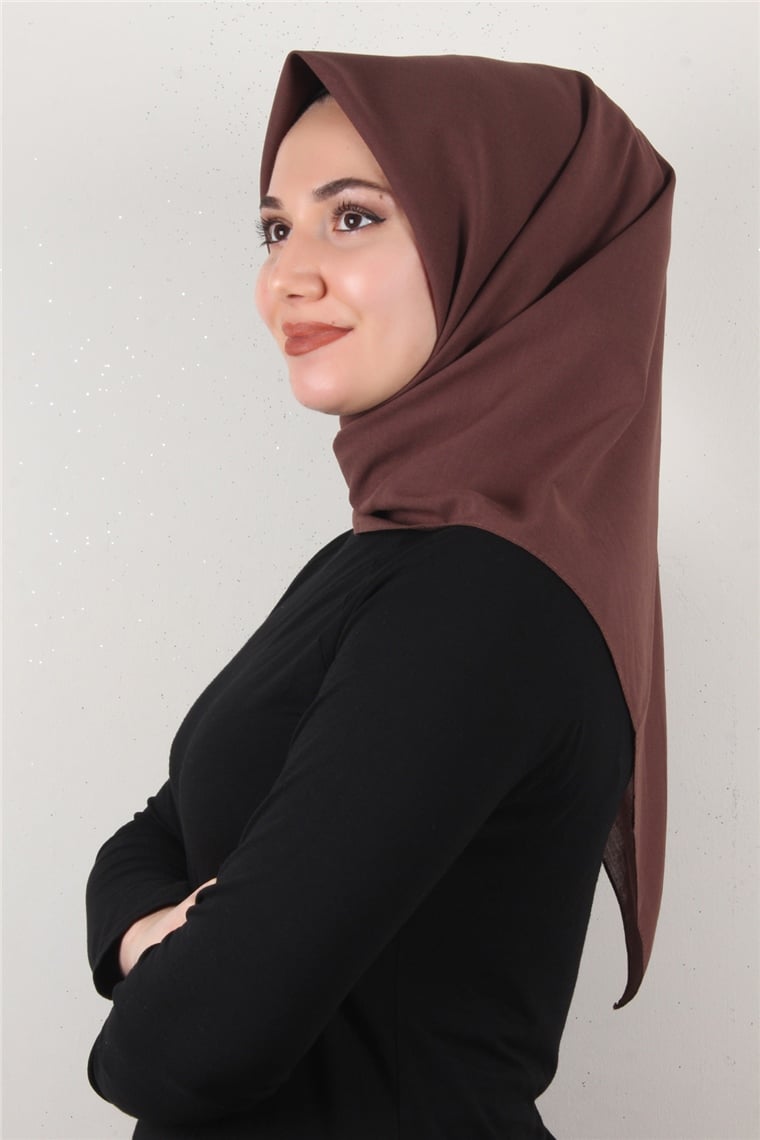Bambu & Coton Eşarp 3087-21 Kahverengi