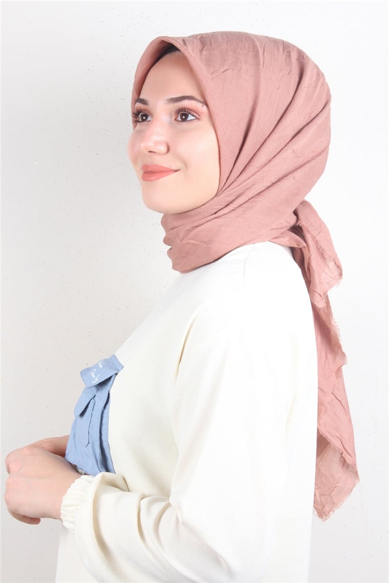 Bambu Kraşlı Eşarp 3081-7 Fondöten