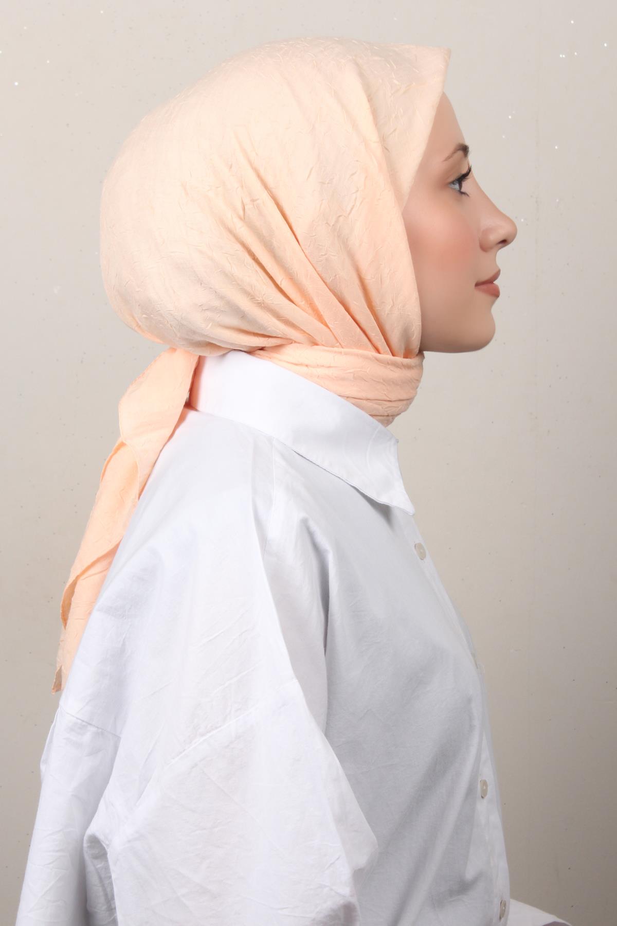 Bambu Kraşlı Eşarp 3081-79