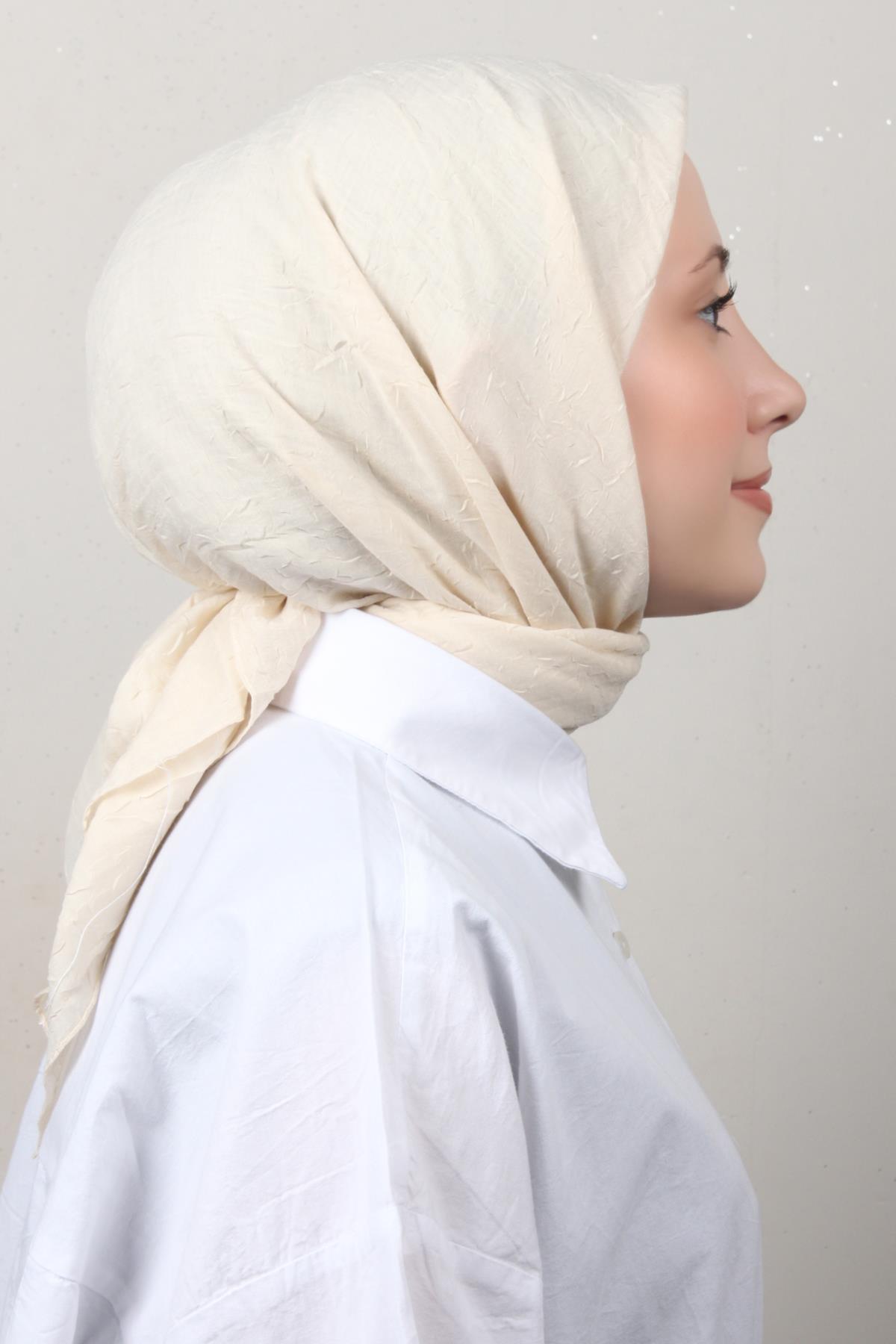 Bambu Kraşlı Eşarp 3081-84