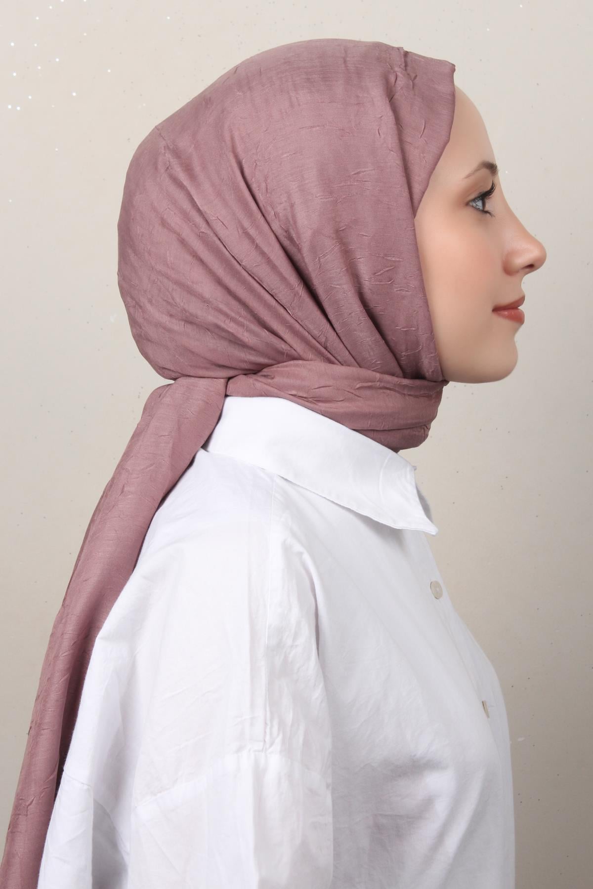 Bambu Kraşlı Şal 2724-137