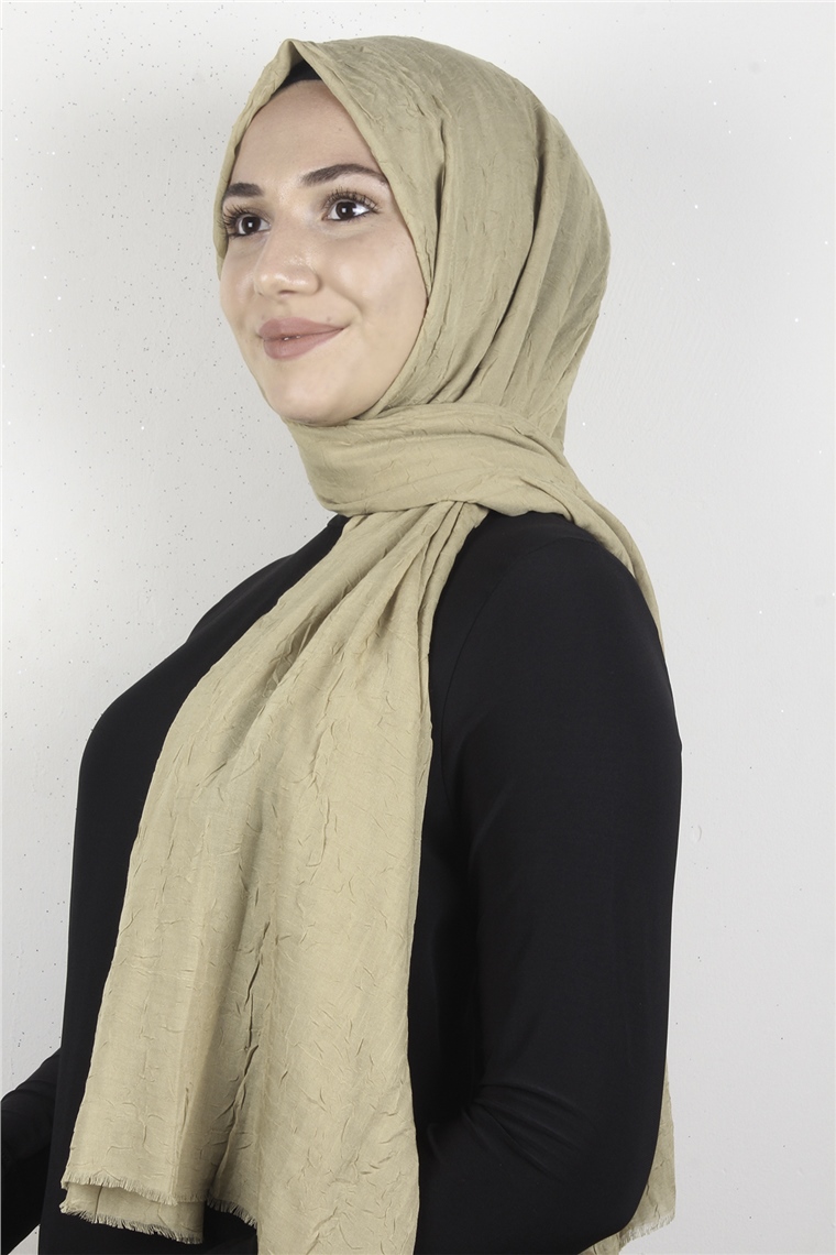 Bambu Kraşlı Şal 2724-36 Gold