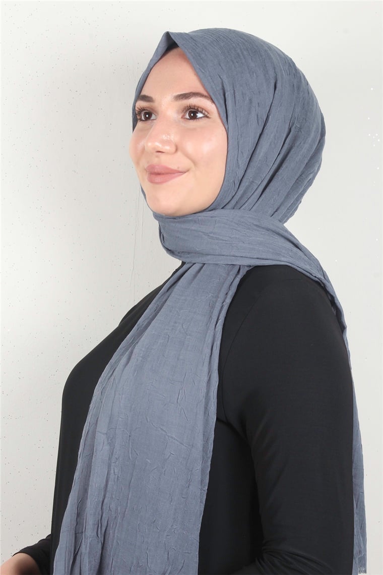Bambu Kraşlı Şal 2724-43 Füme