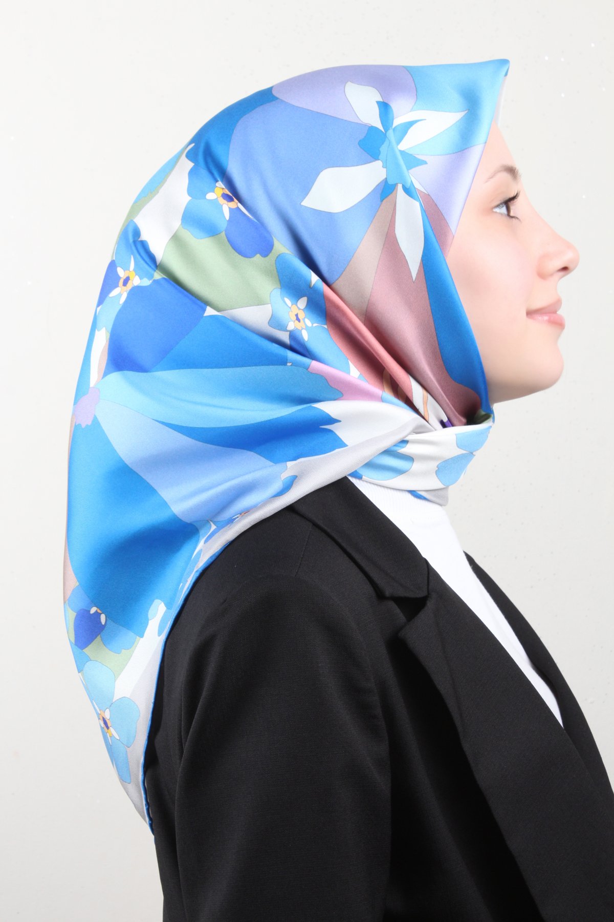 Belli Twil İpek Eşarp 4011-34