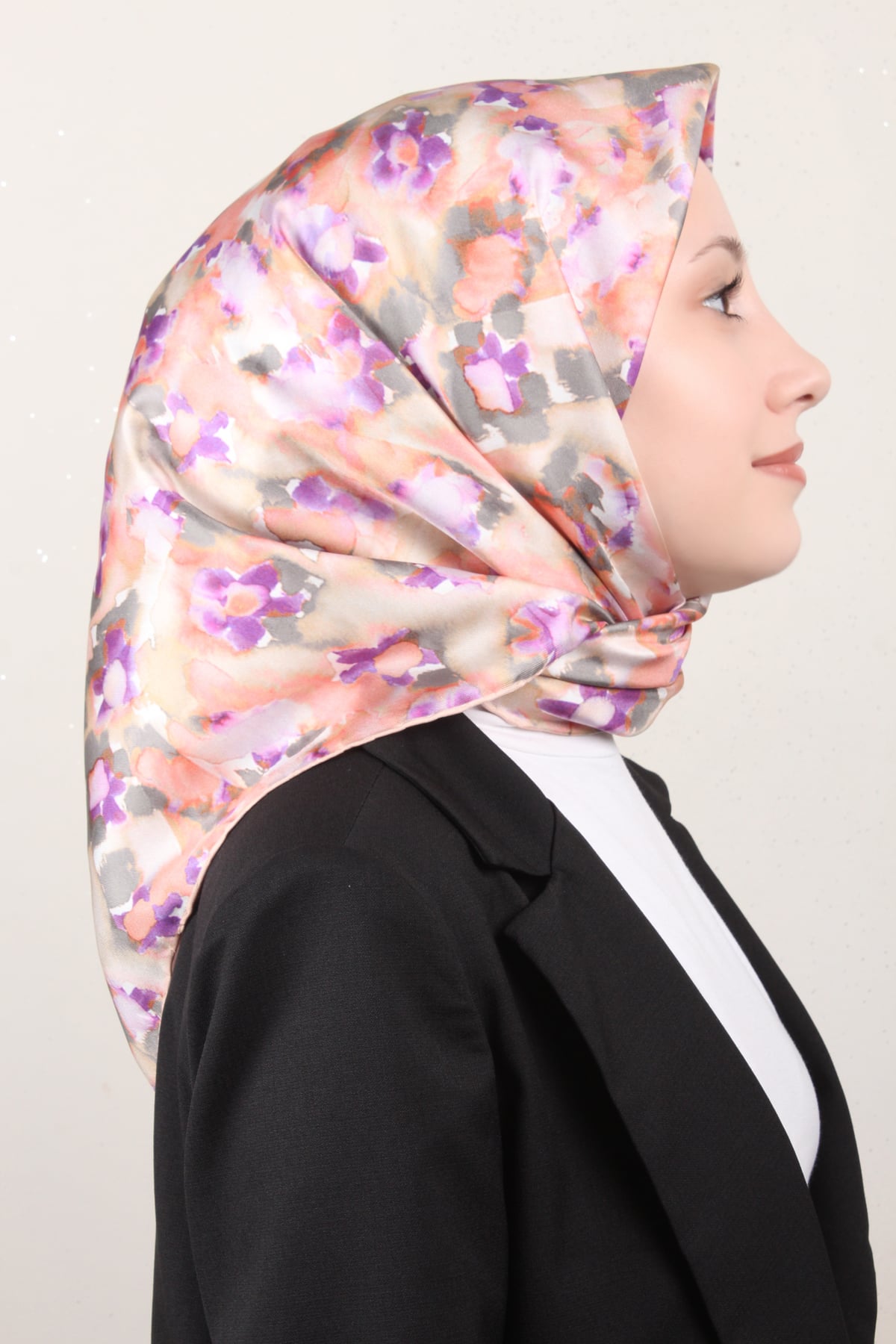 Belli Twil İpek Eşarp 4016-82 Pembe