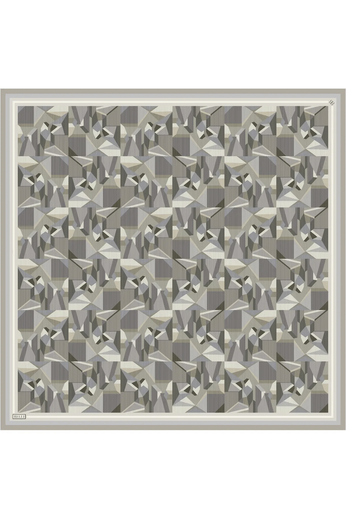Belli Twill İpek Eşarp 2025 Yaz 4106-40