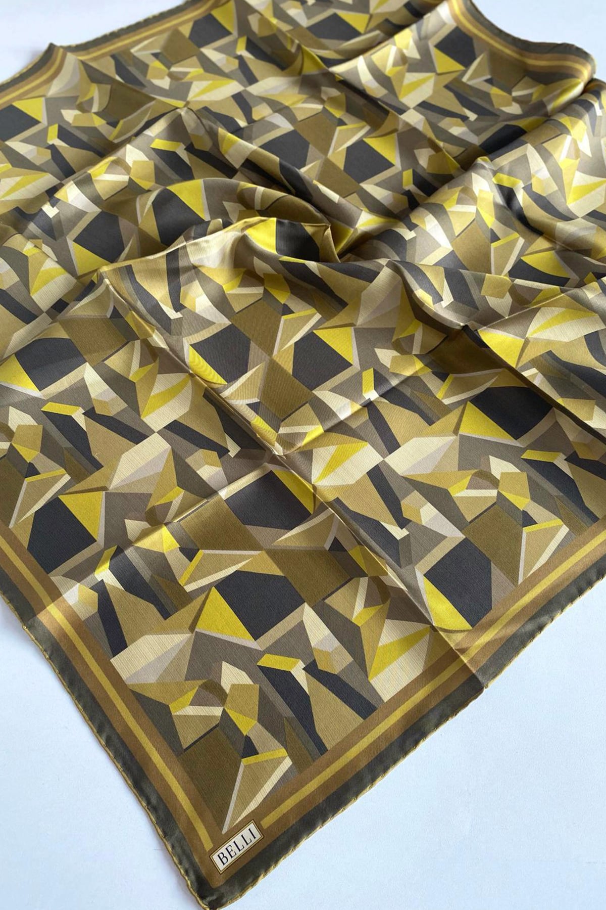 Belli Twill İpek Eşarp 2025 Yaz 4106-80