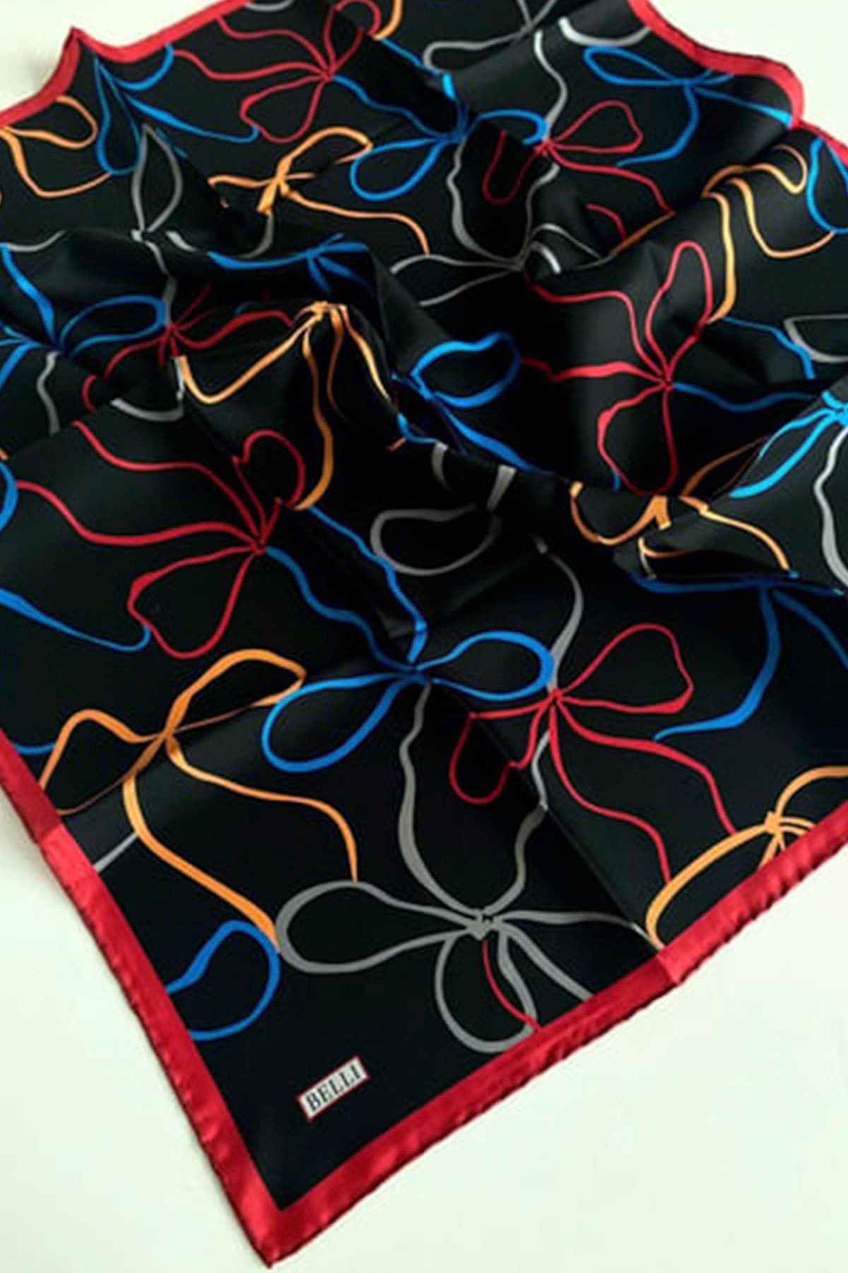 Belli Twill İpek Eşarp 2025 Yaz 4113-85