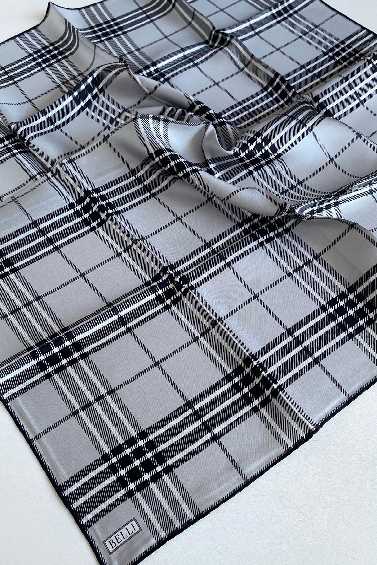 Belli Twill İpek Eşarp 2025 Yaz 4122-03