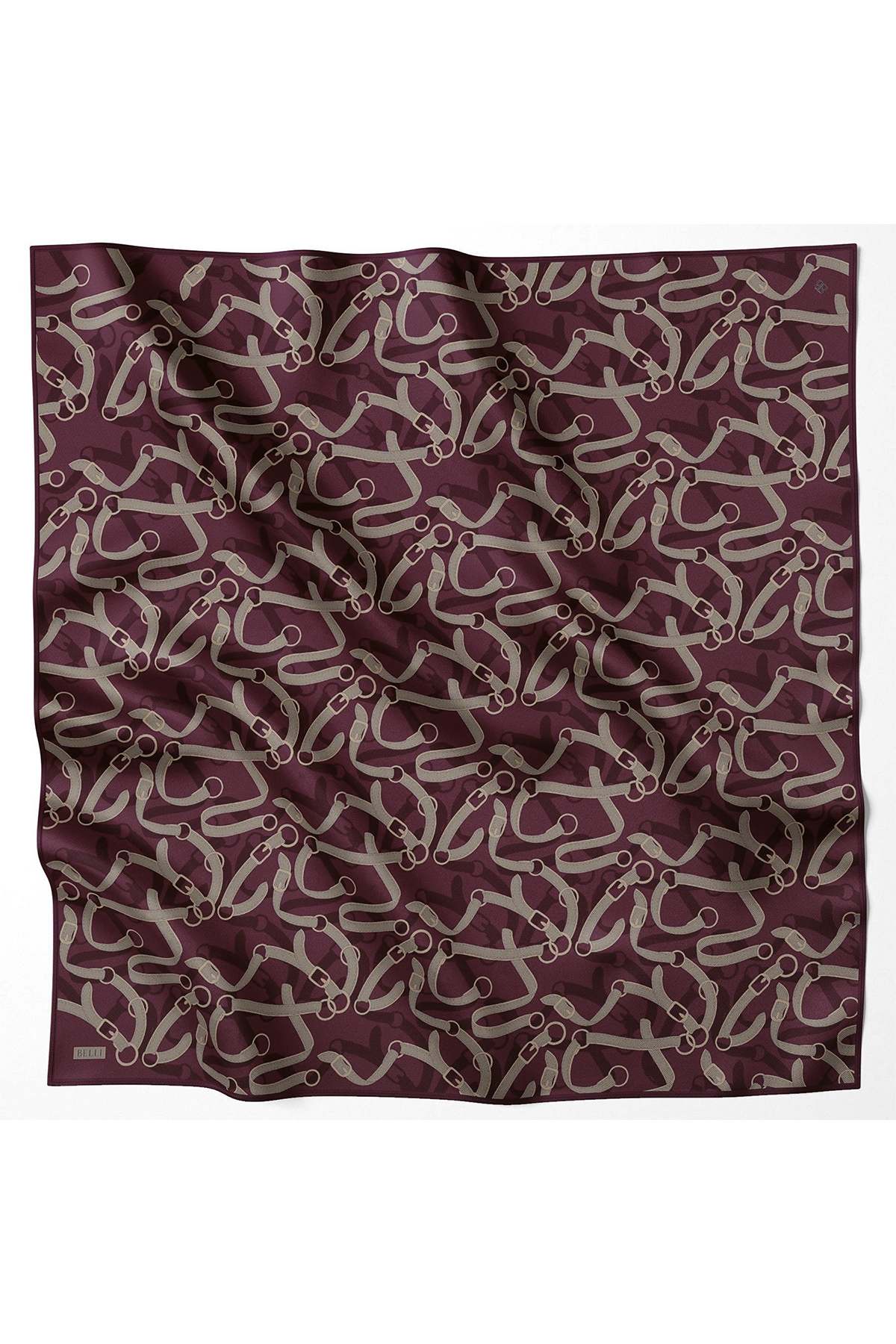 Belli Twill İpek Eşarp 2025 Yaz 4125-03