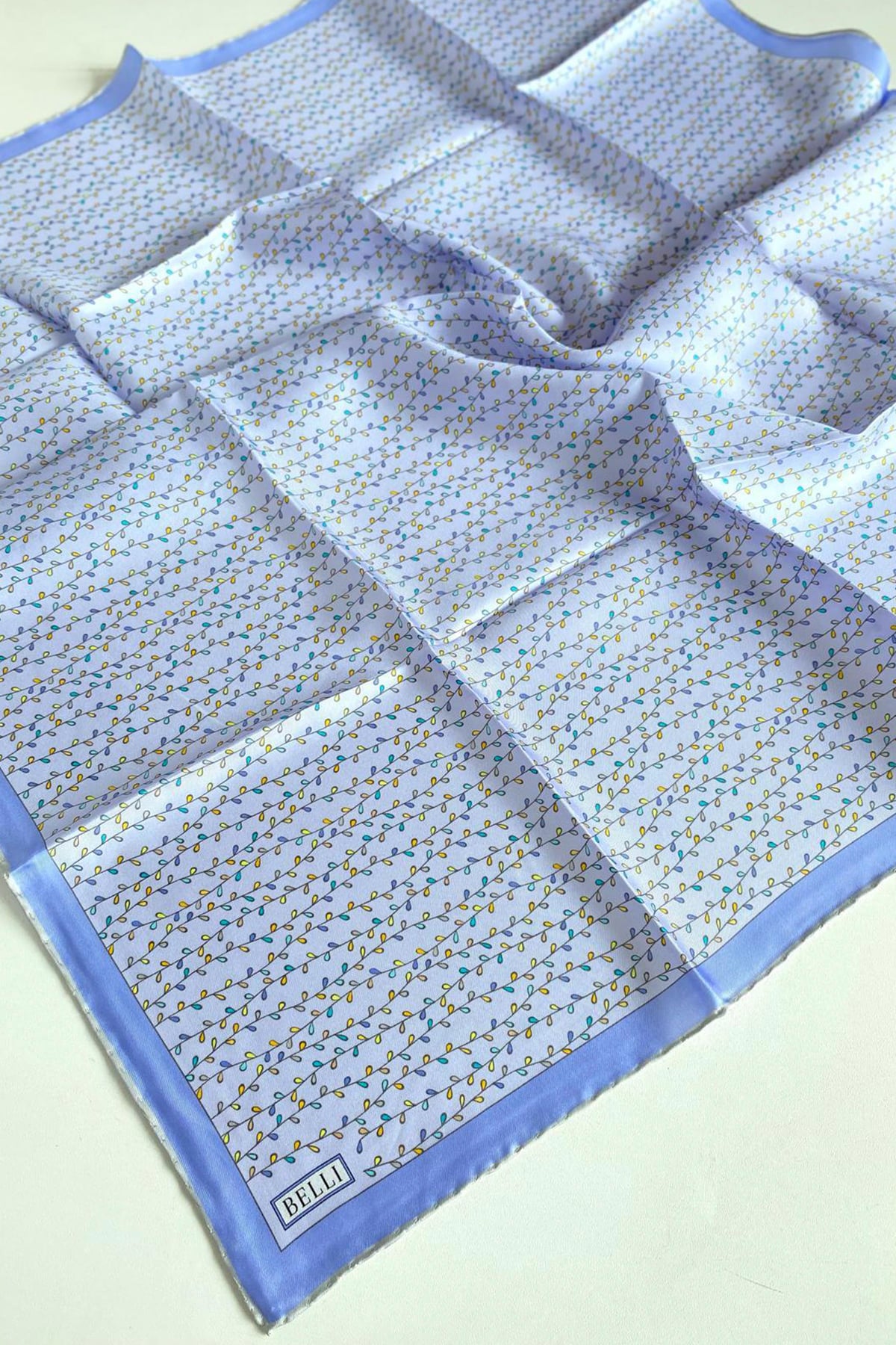 Belli Twill İpek Eşarp 2025 Yaz 4128-84