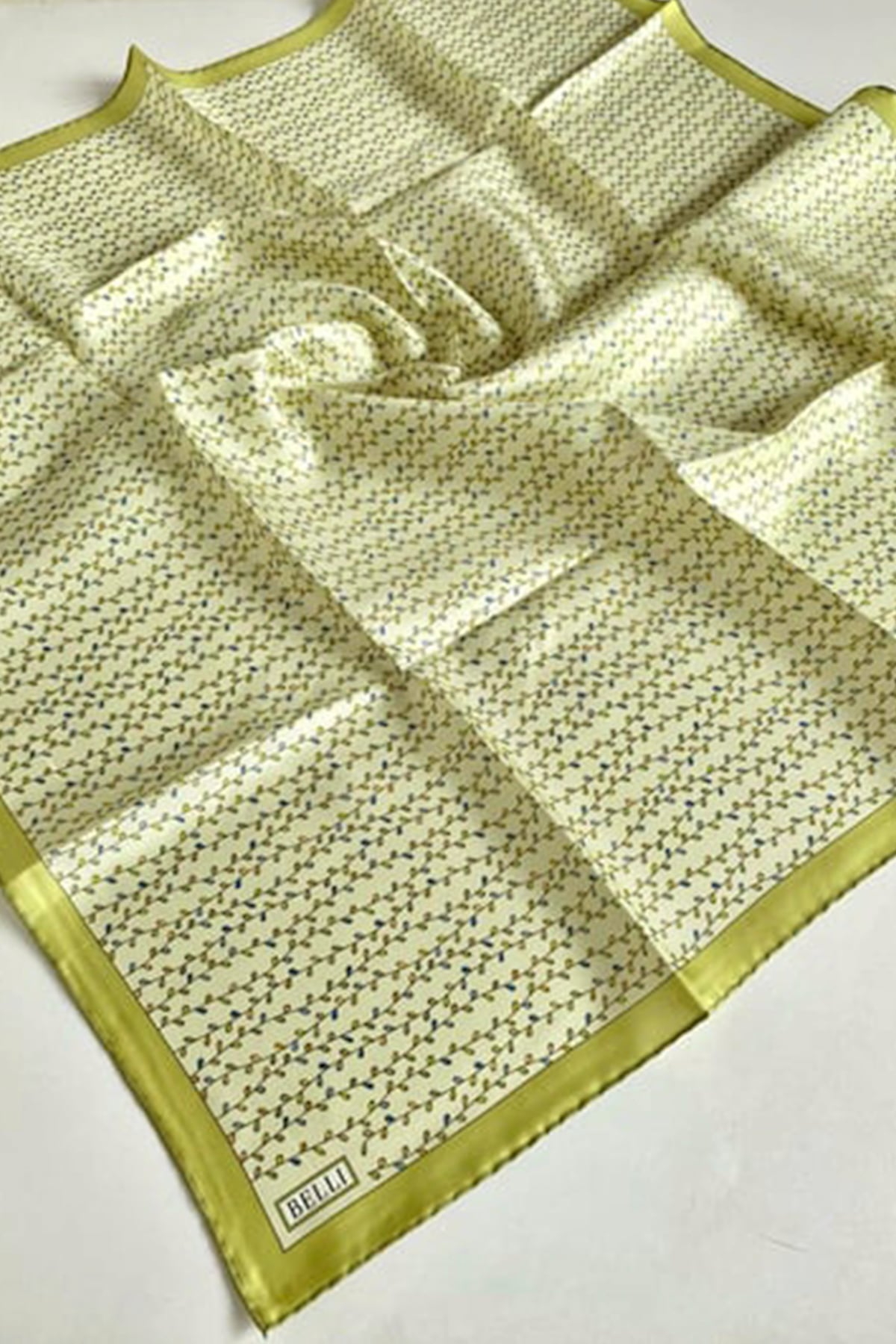 Belli Twill İpek Eşarp 2025 Yaz 4128-83