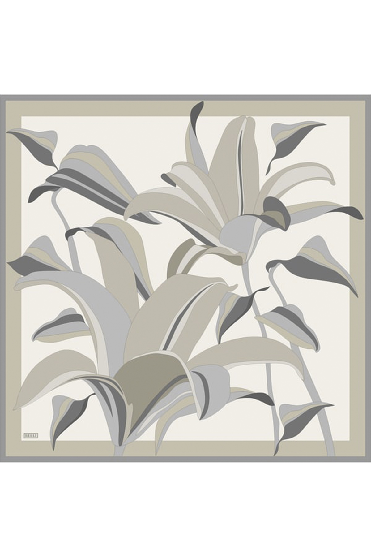 Belli Twill İpek Eşarp 24-25 Kış  4035-85