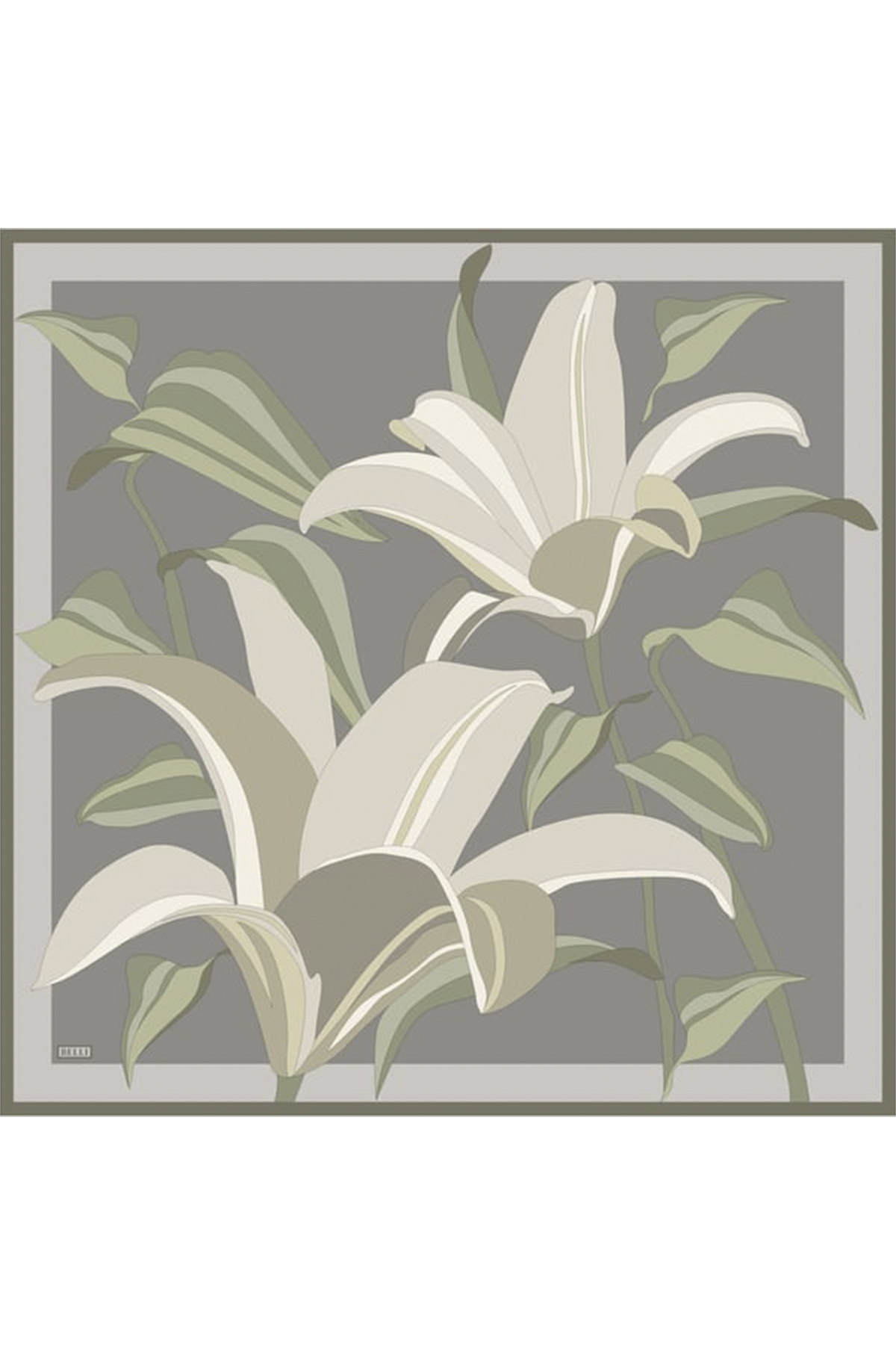 Belli Twill İpek Eşarp 24-25 Kış 4035-06