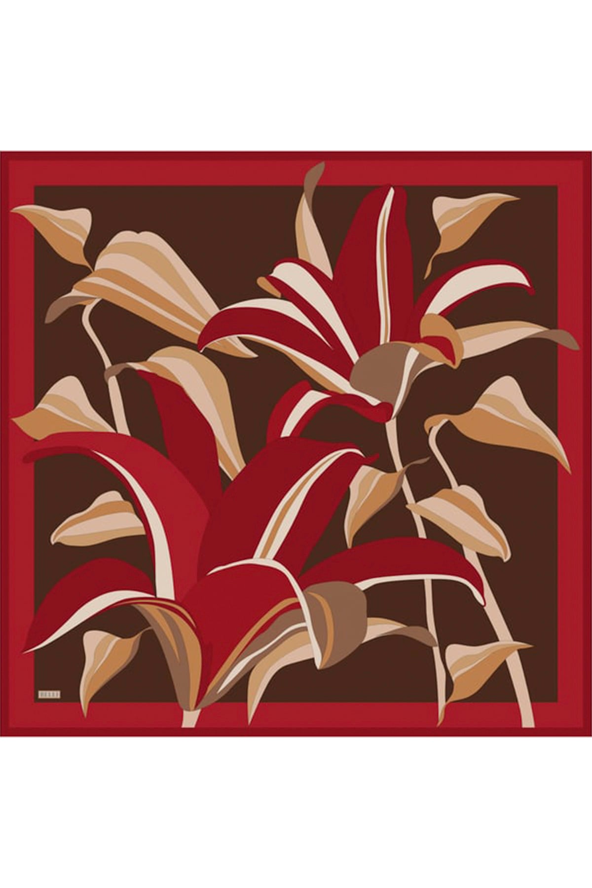 Belli Twill İpek Eşarp 24-25 Kış 4035-87
