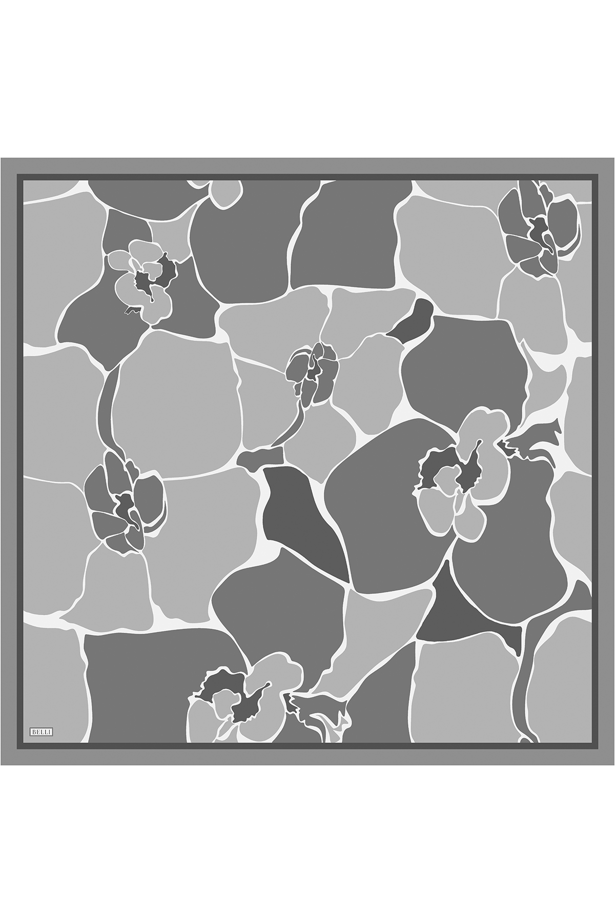 Belli Twill İpek Eşarp 24-25 Kış 4041-09