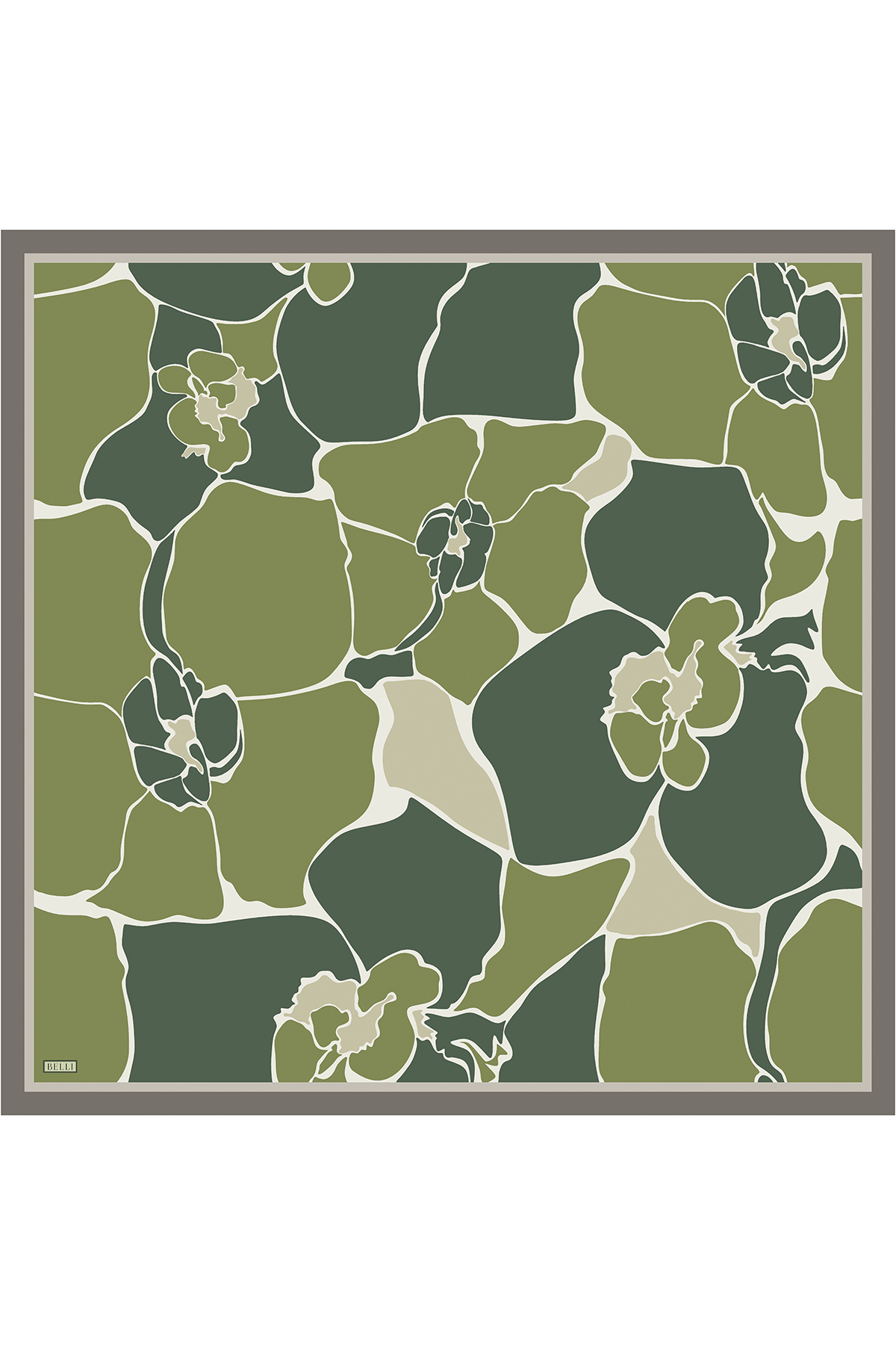 Belli Twill İpek Eşarp 24-25 Kış 4041-06