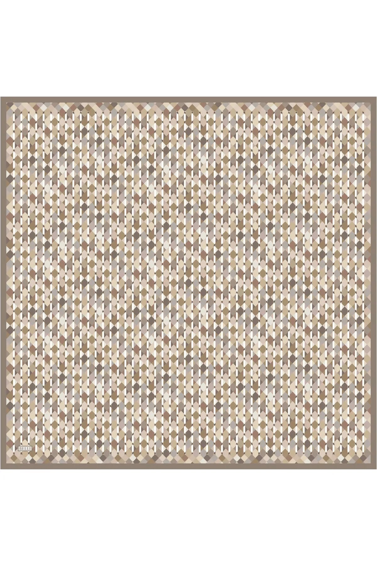 Belli Twill İpek Eşarp 24-25 Kış 4059-01