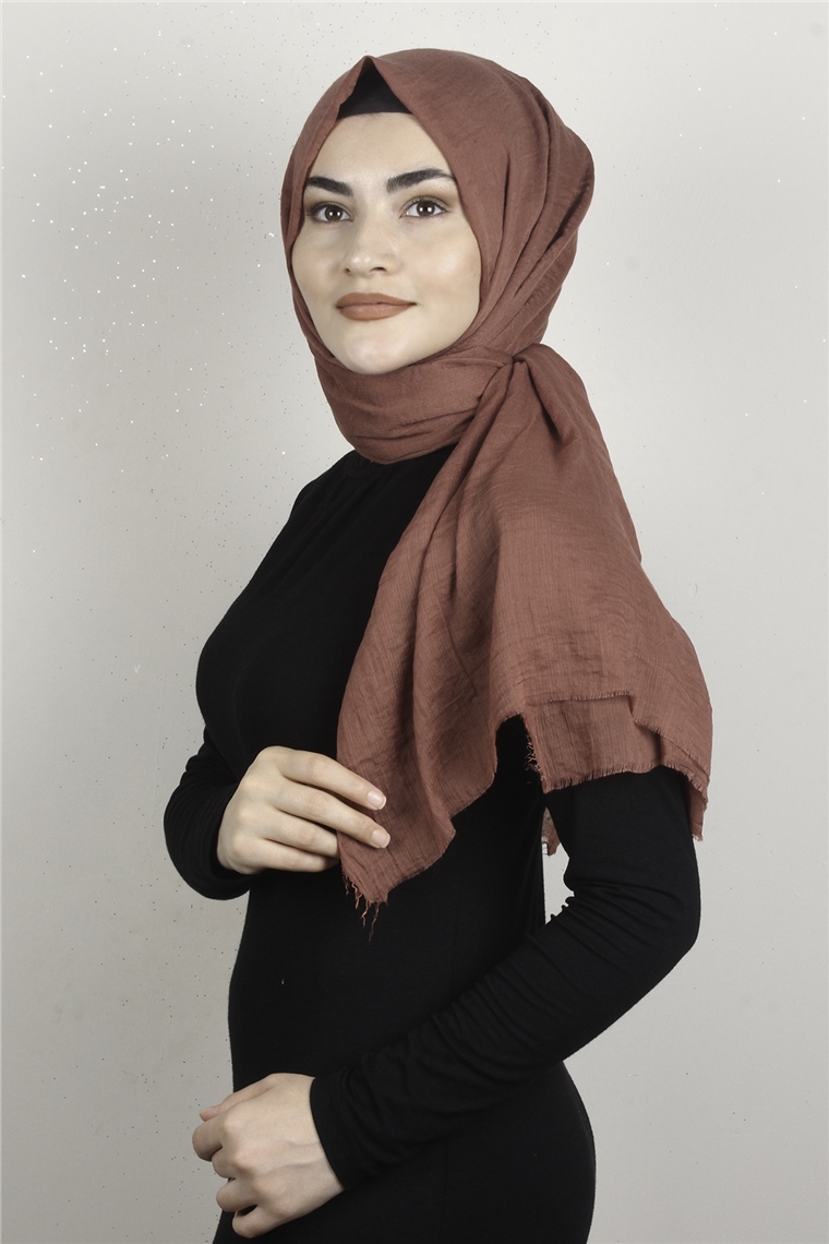 Bürümcük Fresh Şal 3085-12 Koyu Şeftali