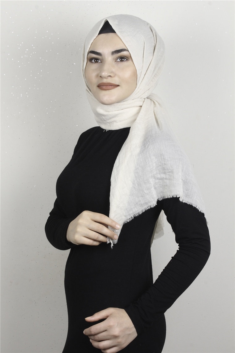 Bürümcük Fresh Şal 3085-15 Krem