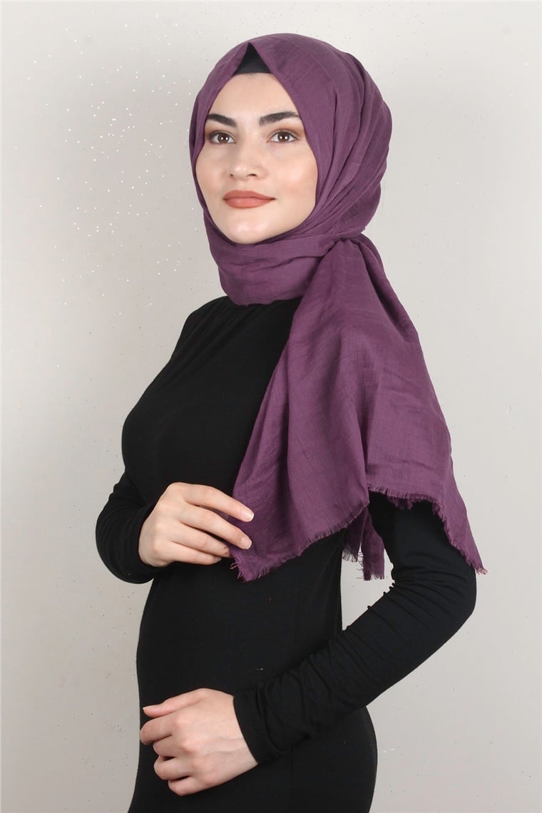 Bürümcük Fresh Şal 3085-19 Koyu Gül Kurusu