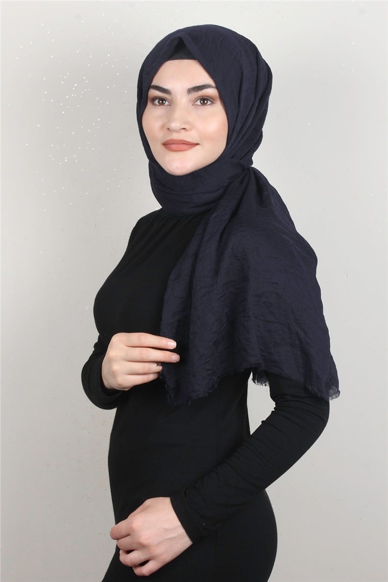 Bürümcük Fresh Şal 3085-2 Lacivert