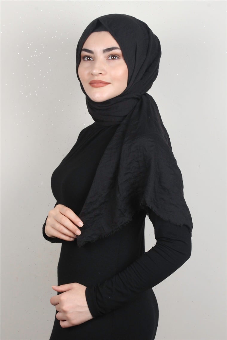 Bürümcük Fresh Şal 3085-24 Siyah