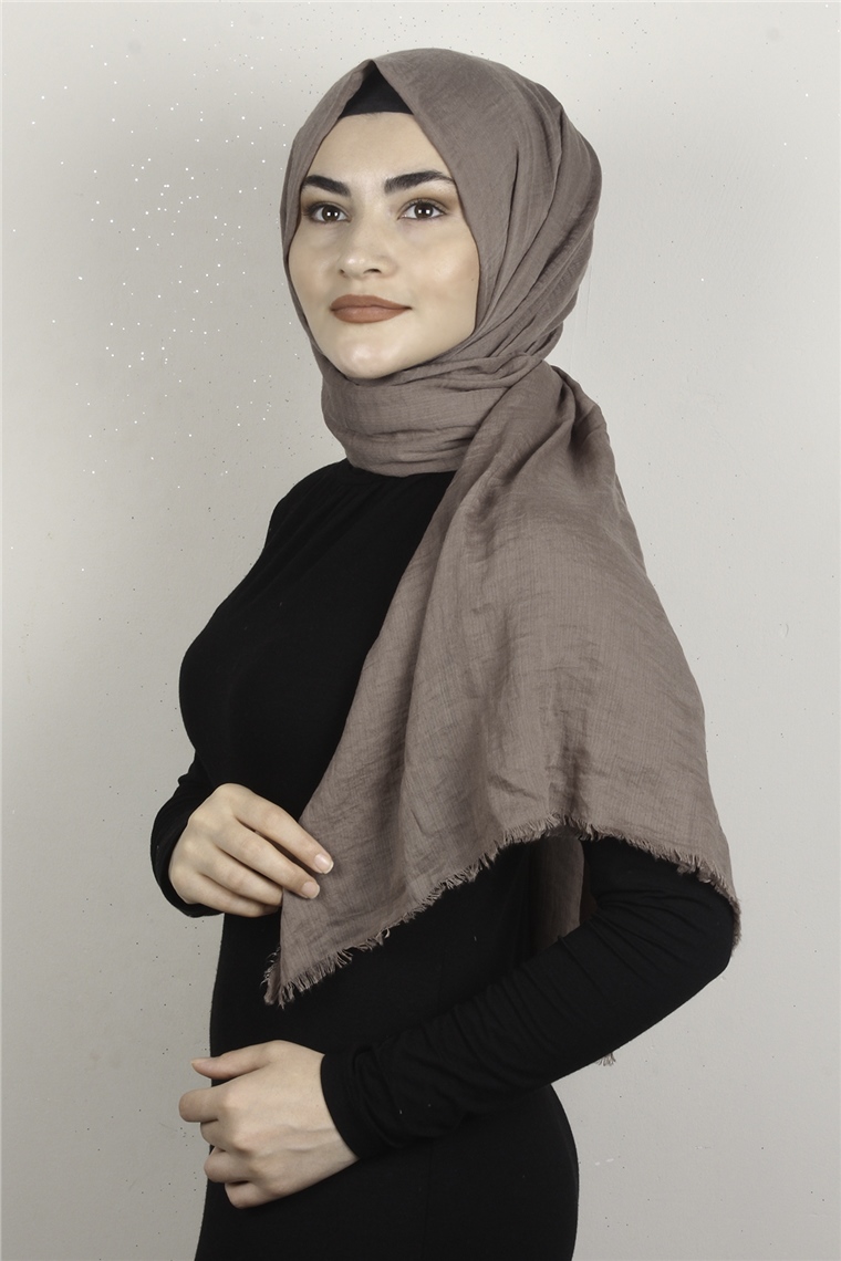 Bürümcük Fresh Şal 3085-27 Sütlü Kahve