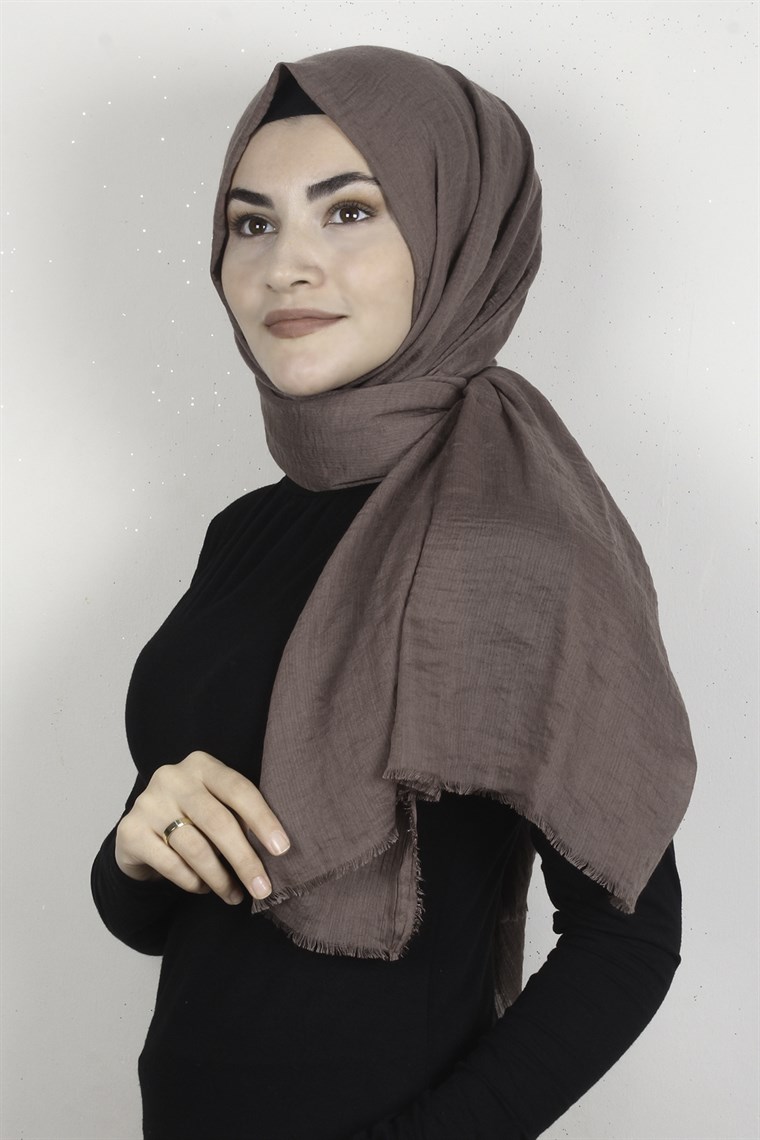 Bürümcük Fresh Şal 3085-35 Kahverengi
