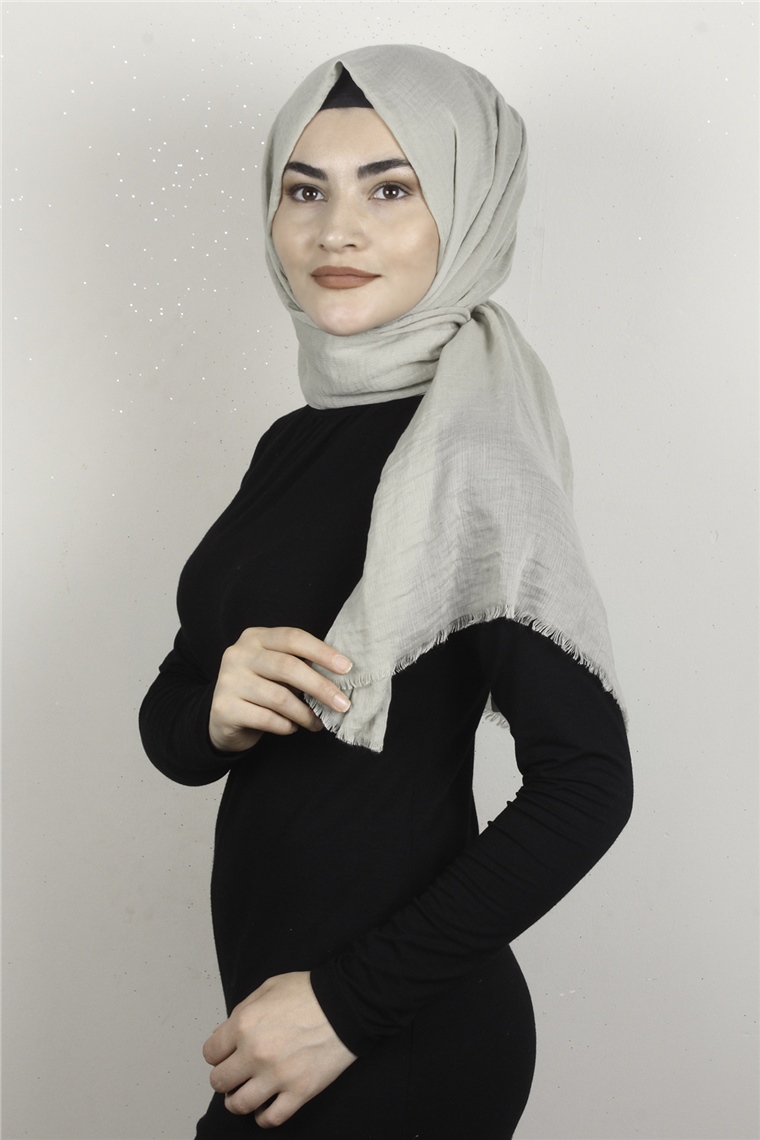 Bürümcük Fresh Şal 3085-8 Açık Vizon