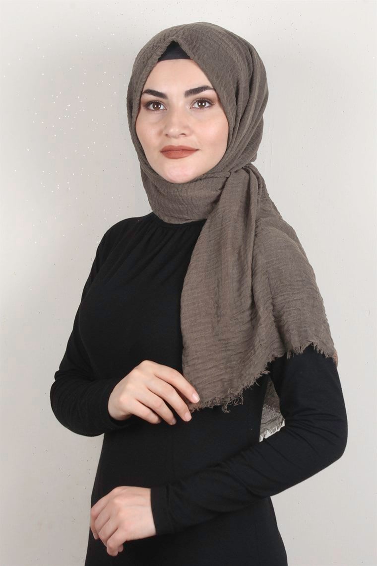 Bürümcük Şal 2025-14 Sütlü Kahve