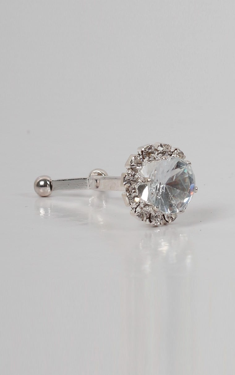 Abiye Taşlı Eşarp Klipsi 401-10