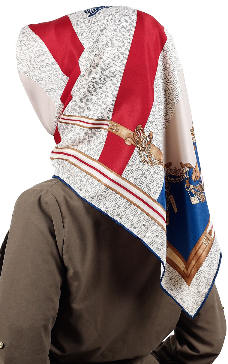 102-0018-02 U.S POLO ASSN EŞARP KREM VİZON