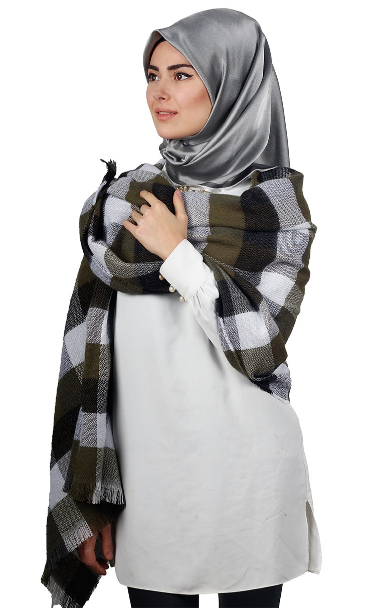 Yün Omuz Şalı 9001-87