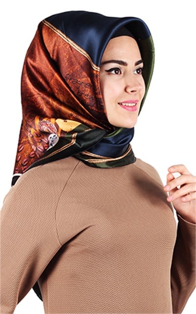 6430-09 ARMİNE İPEK EŞARP 2015 YAZ