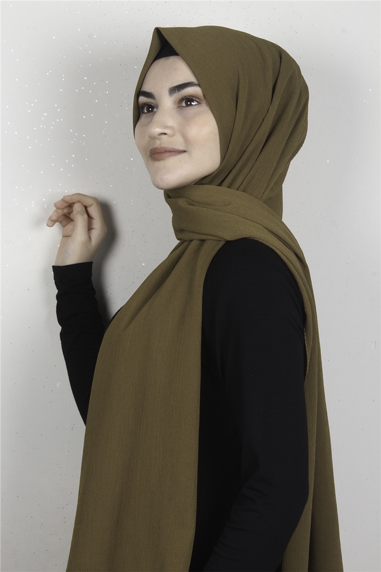 Caz Krinkıl Şal 2725-17 Karamel