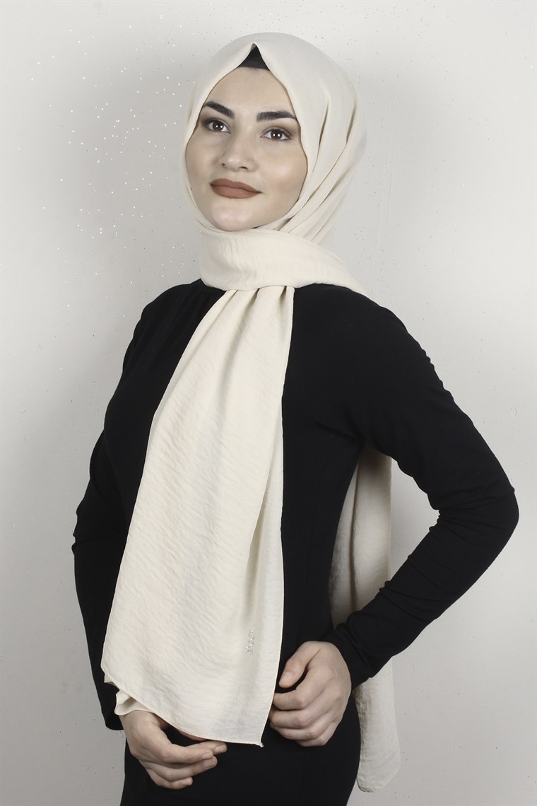 Caz Şal 1486-6 Ekru