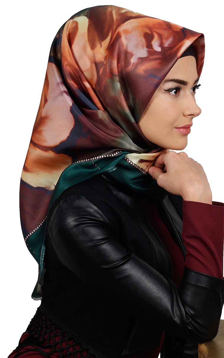 Tafta Dijital Eşarp 1322-9