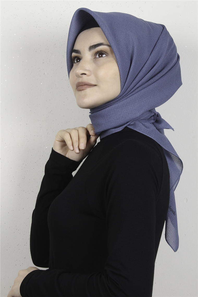 Cıty Eşarp 8081-15 İndigo