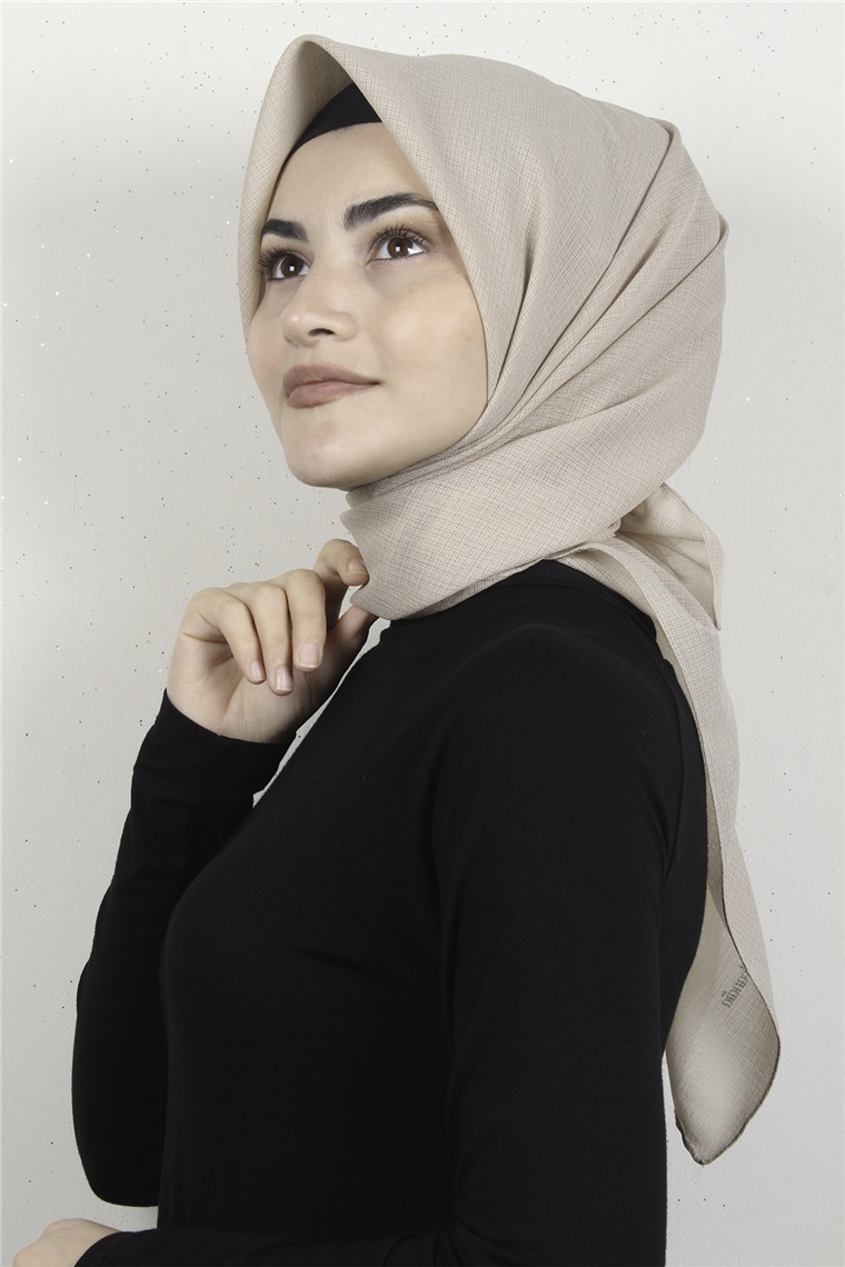 Cıty Eşarp 8081-5 Bej